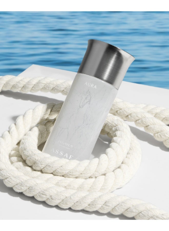 عساف عطر عساف ـ مجموعة اورا 35 ـ 5 عطر 5مل + عطر 200 مل - Image 2